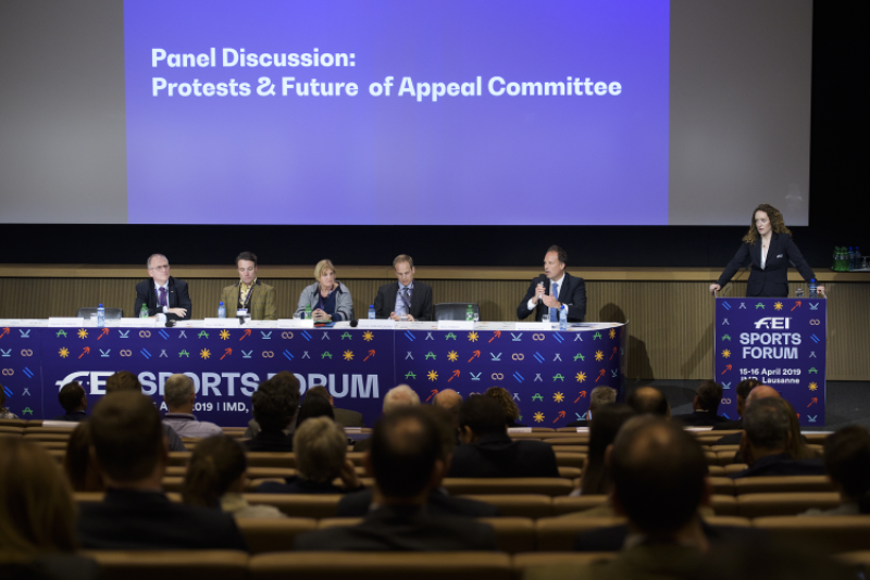 Conclusi a Losanna i lavori del FEI Sport Forum 2019