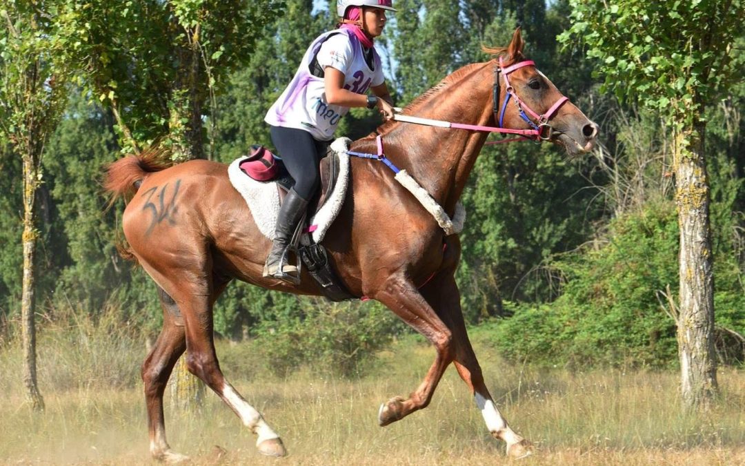 Costanza Laliscia sul gradino più alto del podio in Polonia..