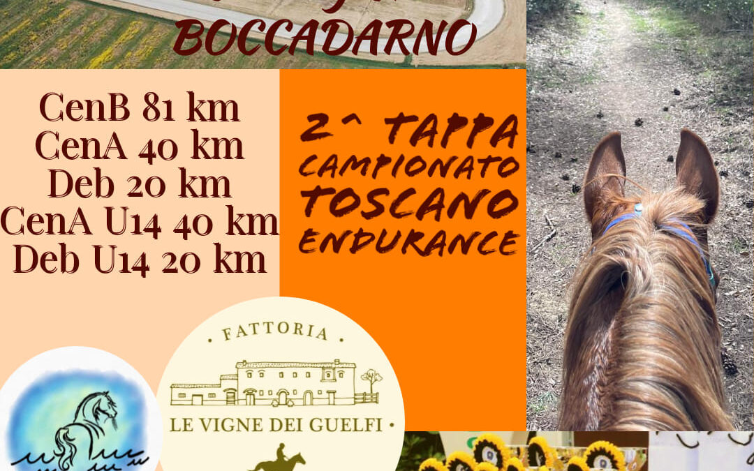 II^ Tappa Campionato Toscano Endurance 2023.