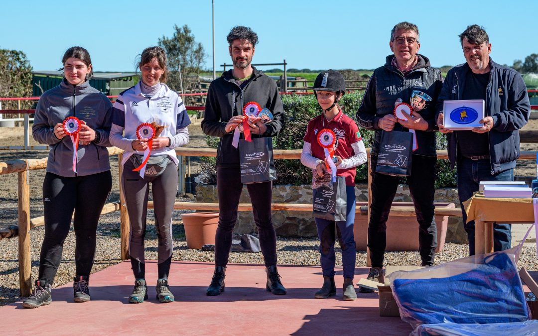 Premiazioni 3^ Tappa Campionato Toscano Endurance