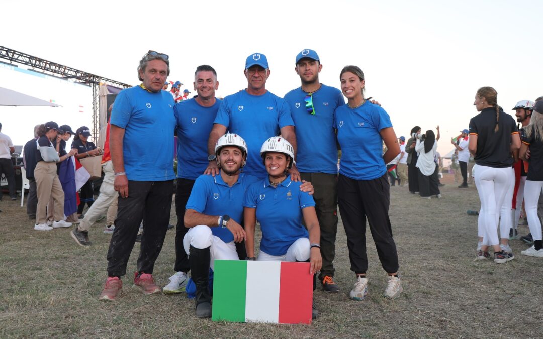 Italia quarta al Mondiale dei giovani cavalli: con Laliscia e Valeri il Fuxiateam Orofiock grande protagonista del risultato azzurro
